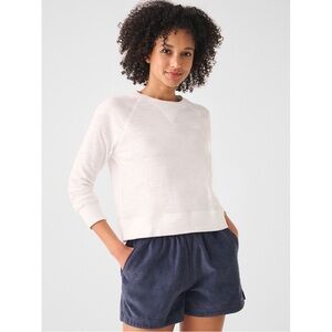 Faherty White Sweatshirt for Women